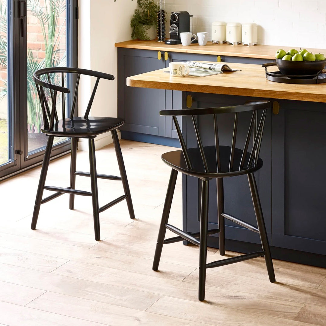 Modena Bar Stool - Black
