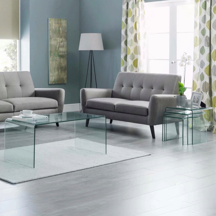 Amalfi Nest Of 3 Tables - Glass