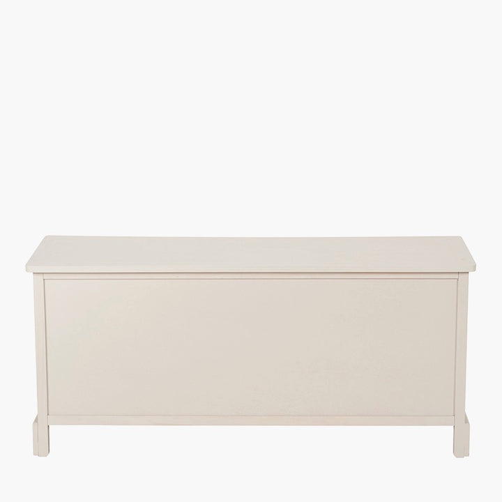 Croft Linen Pine 3 Drawer Low Unit