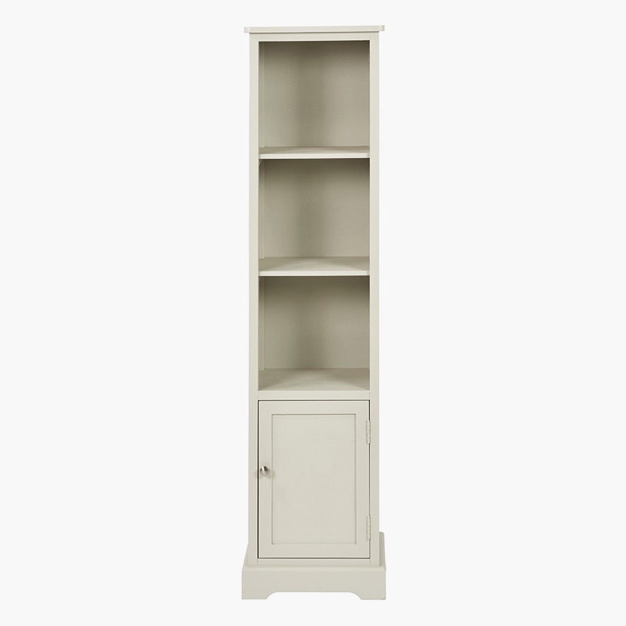 Croft Linen Pine 1 Door 3 Shelf Unit