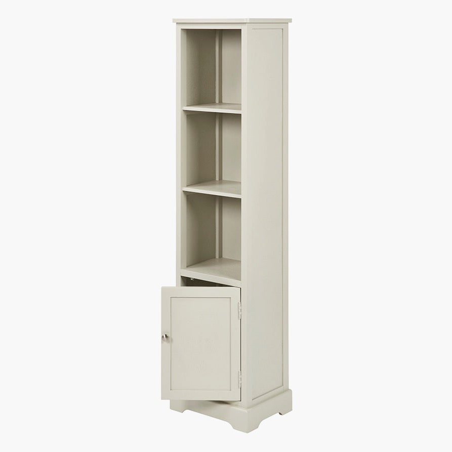 Croft Linen Pine 1 Door 3 Shelf Unit