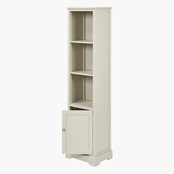 Croft Linen Pine 1 Door 3 Shelf Unit