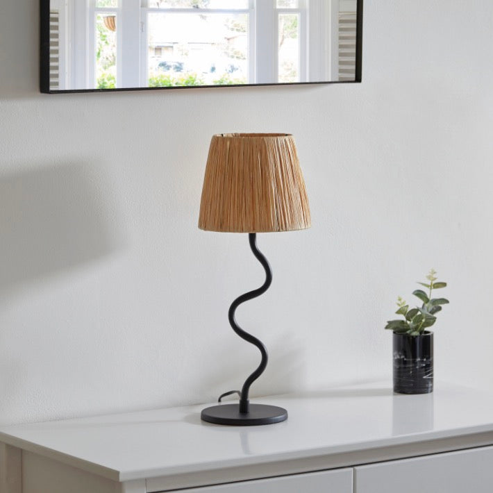 Wriggle Table Lamp - Black