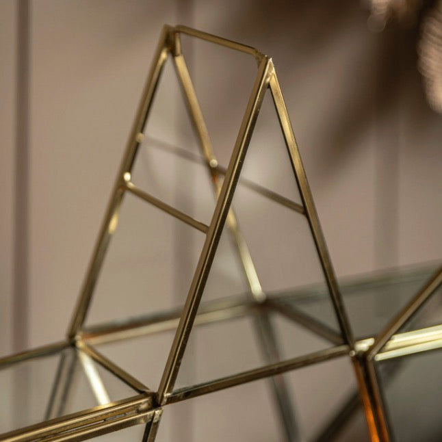 Star Tealight Holder - Gold