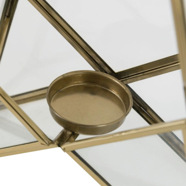 Star Tealight Holder - Gold