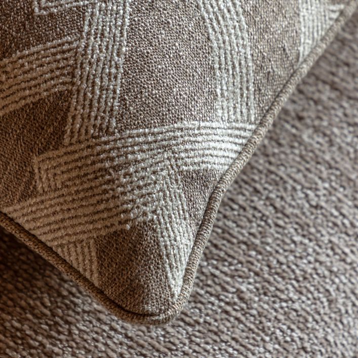 Celeste Jacquard Cushion - Natural