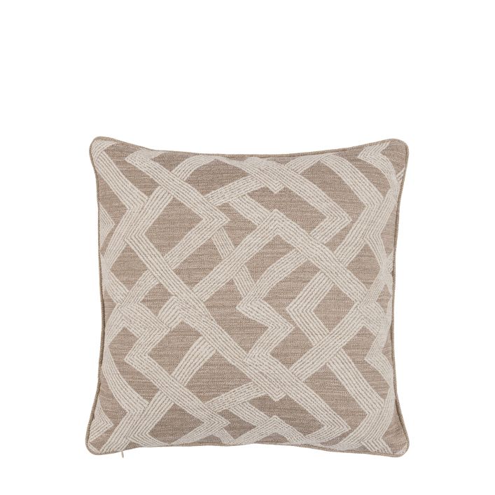 Celeste Jacquard Cushion - Natural