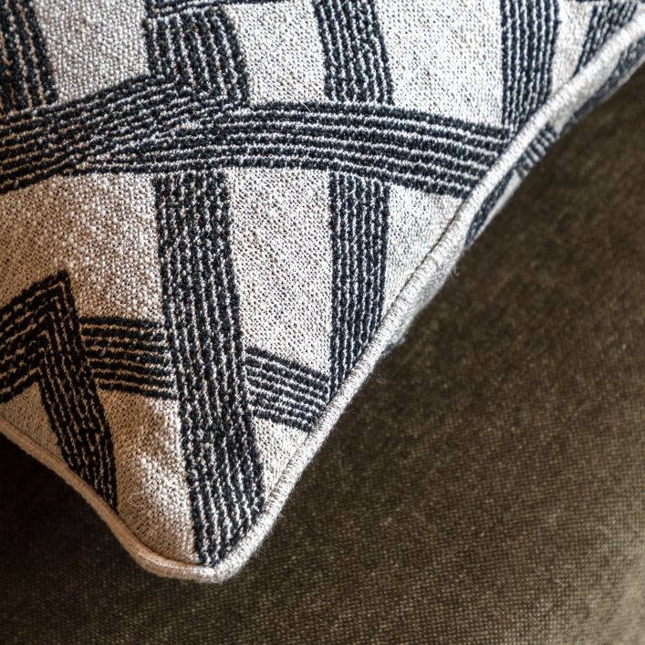 Celeste Jacquard Cushion - Slate
