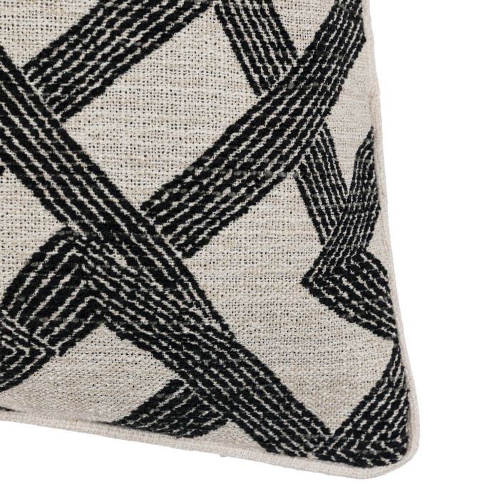 Celeste Jacquard Cushion - Slate