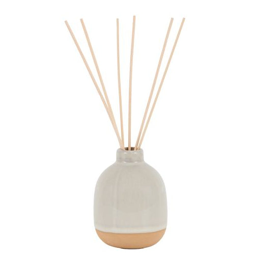 Ceramic Glazed Reed Diffuser 200ml - Natural Vanilla
