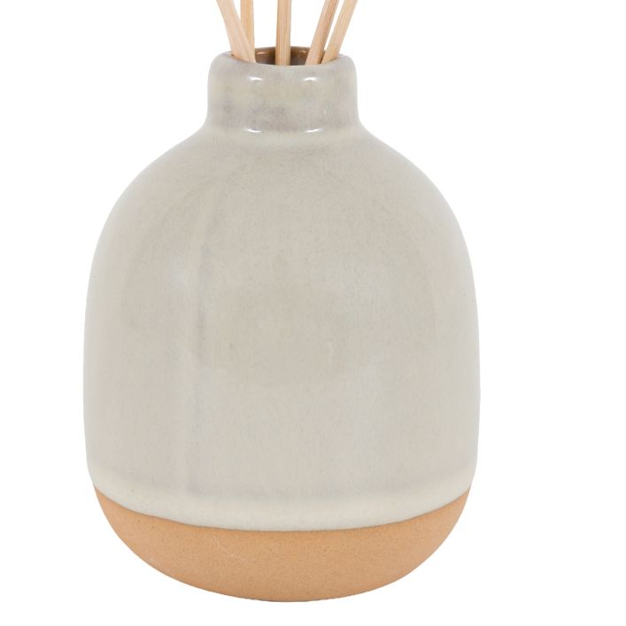 Ceramic Glazed Reed Diffuser 200ml - Natural Vanilla
