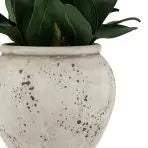 Real Touch White Orchid in Cement-Style Pot - 100cm