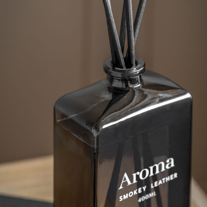 Cari Reed Diffuser 400ml - Smokey Leather