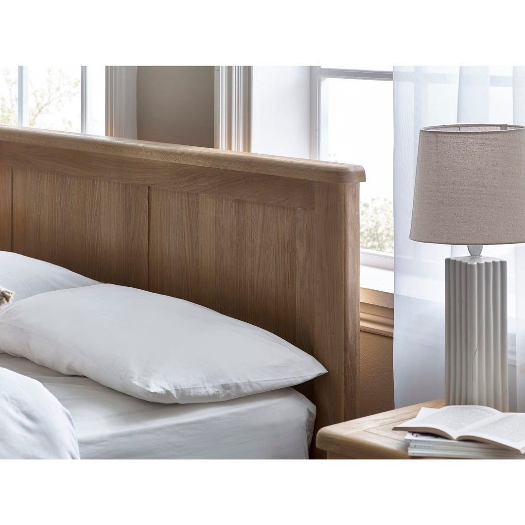 Memphis Limed Oak Bed Frame