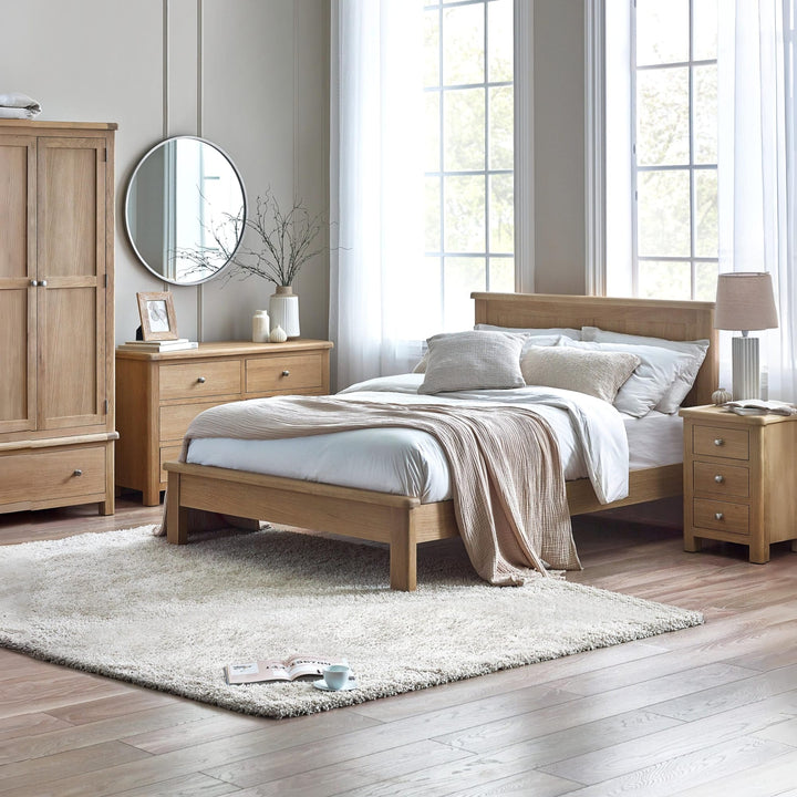 Memphis Limed Oak 3 + 2 Drawer Chest