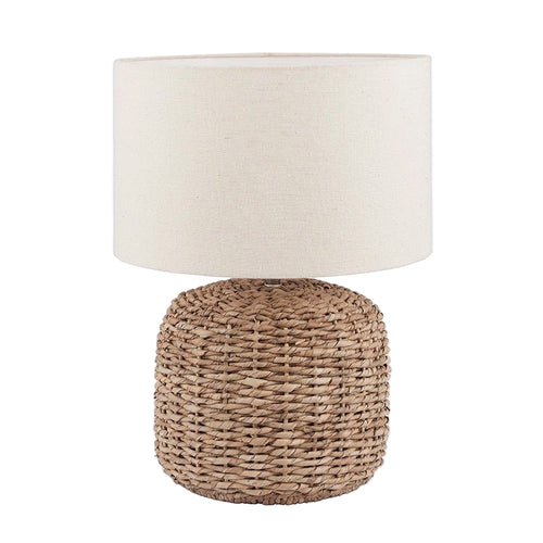 Acer Natural Woven Table Lamp - Small