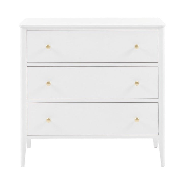 Acton 3 Drawer Chest - White9 - Duck Barn Interiors