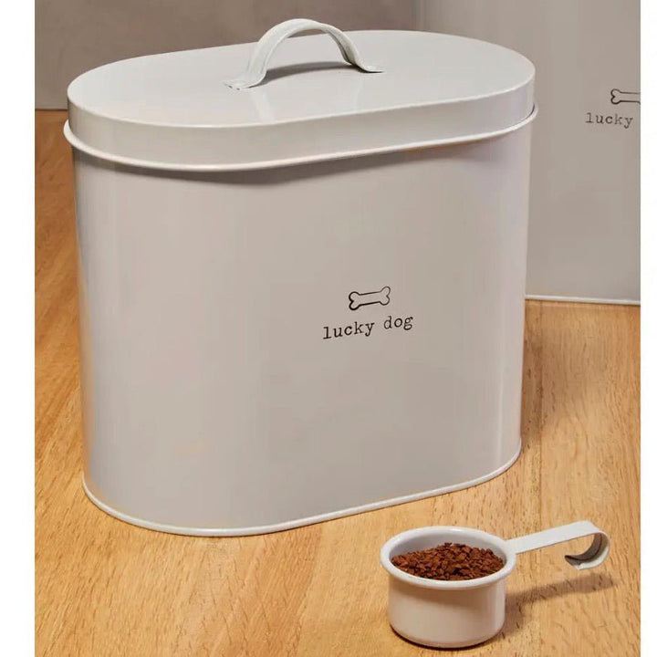 Adore Pets Lucky Dog Food Storage Bin With Spoon - 6.5L4 - Duck Barn Interiors