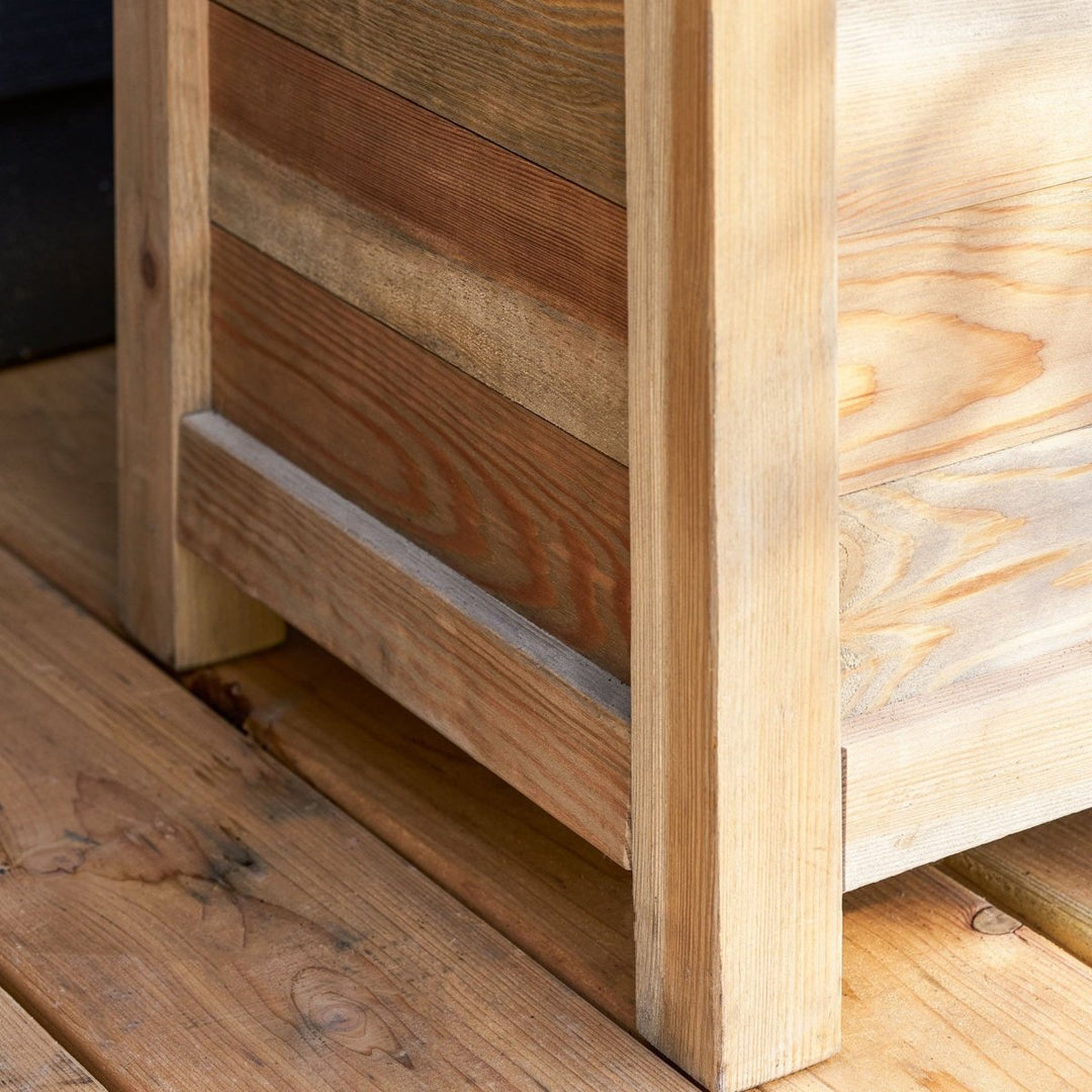 Aldsworth Wooden Trough Planter3 - Duck Barn Interiors