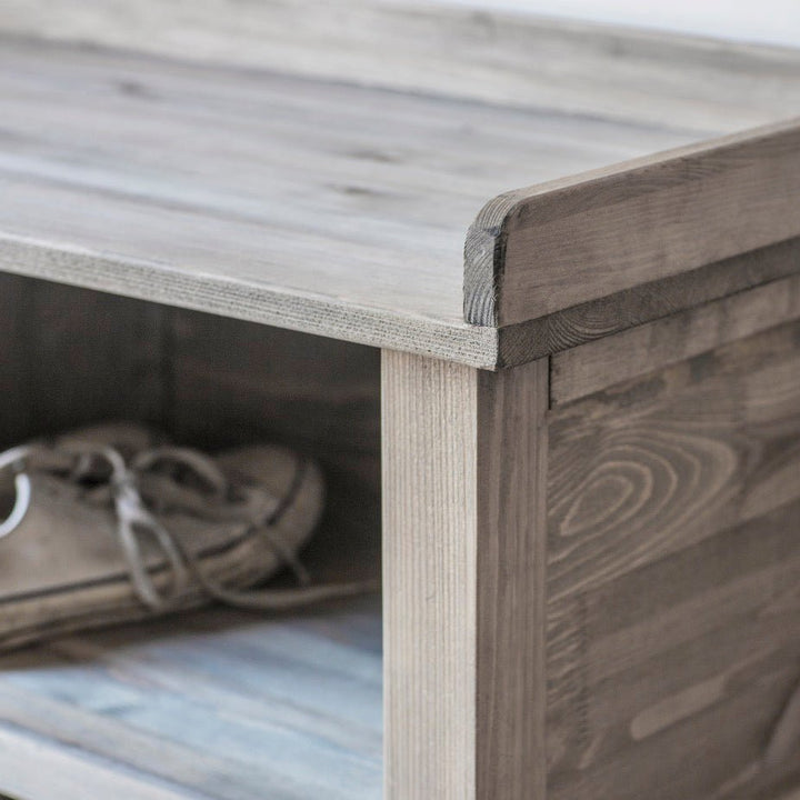 Aldsworth Wooden Welly Bench4 - Duck Barn Interiors