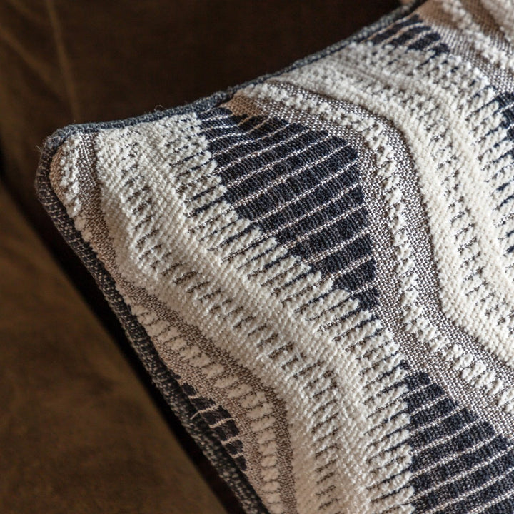 Alto Jacquard Cushion - Slate3 - Duck Barn Interiors