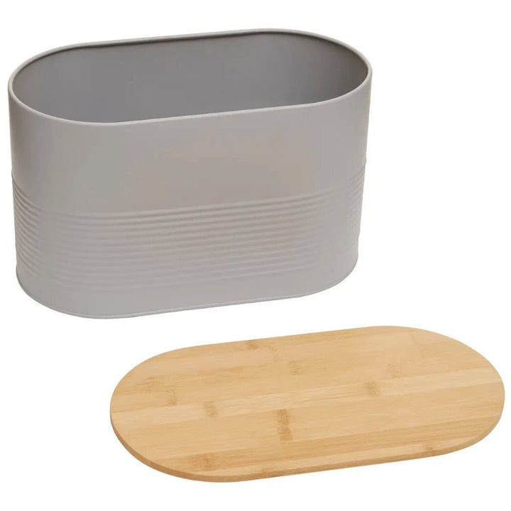 Alton Grey Bread Bin2 - Duck Barn Interiors