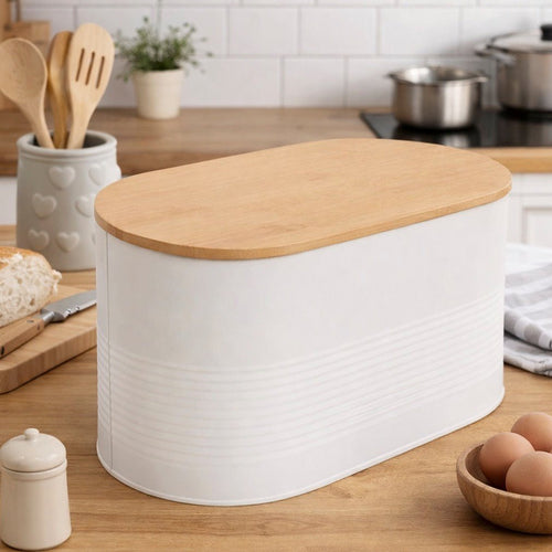 Alton White Bread Bin