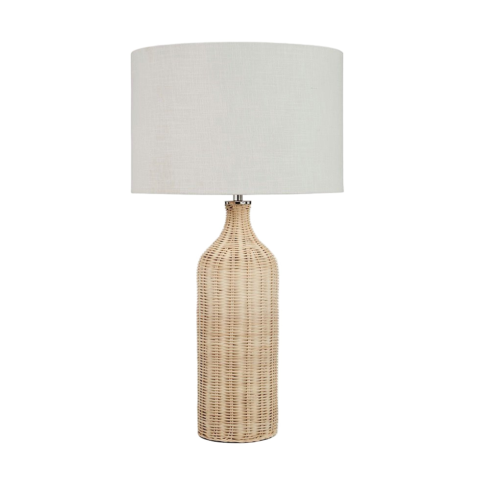 Anika Natural Rattan Bottle Table Lamp3 - Duck Barn Interiors