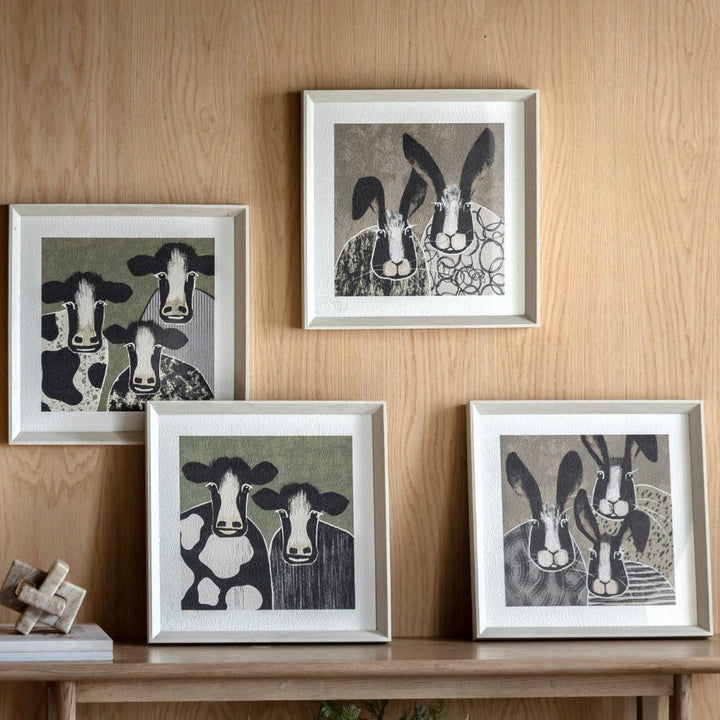 Animal Antics I Framed Art Set of 24 - Duck Barn Interiors