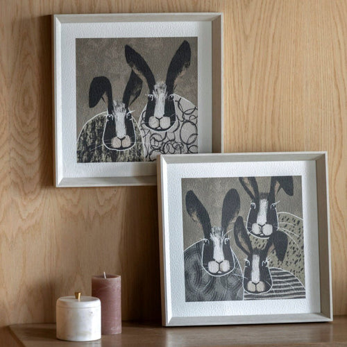 Animal Antics II Framed Art Set of 2