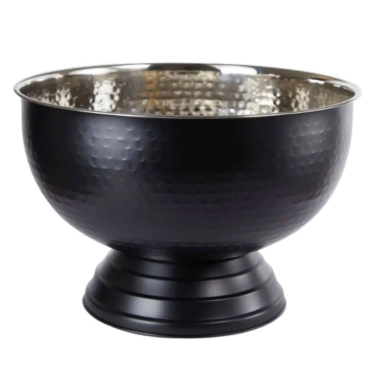 Ankara Black Finish Champagne Bowl1 - Duck Barn Interiors