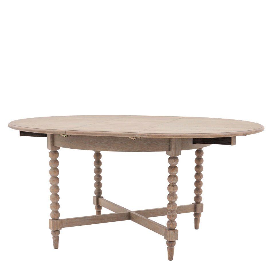 Artisan Round Extending Dining Table7 - Duck Barn Interiors