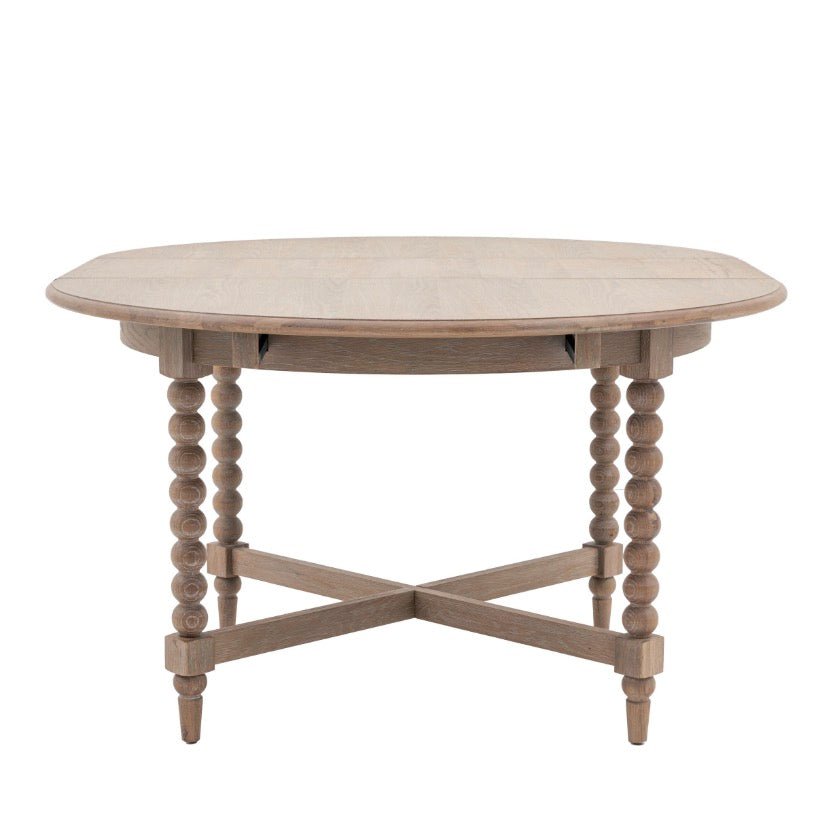 Artisan Round Extending Dining Table2 - Duck Barn Interiors