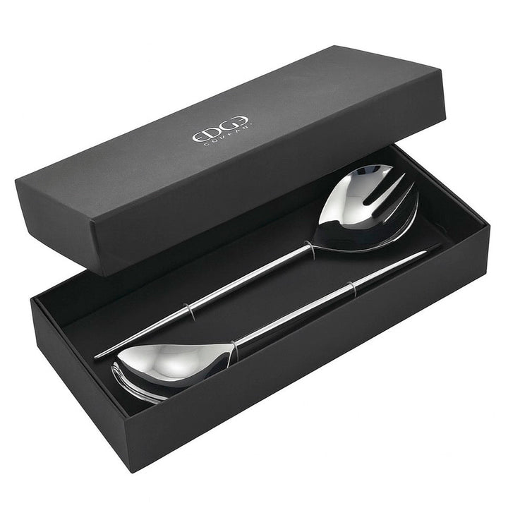 Artisan Stainless Steel Salad Servers - Gift Boxed1 - Duck Barn Interiors
