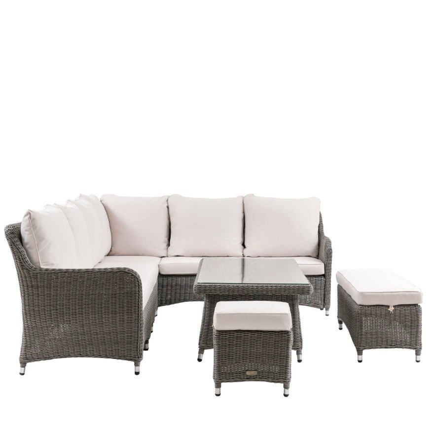 Ascot Corner Dining Set with Rising Table9 - Duck Barn Interiors