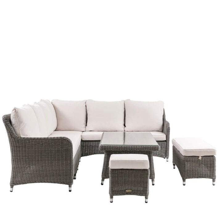 Ascot Corner Dining Set with Rising Table9 - Duck Barn Interiors