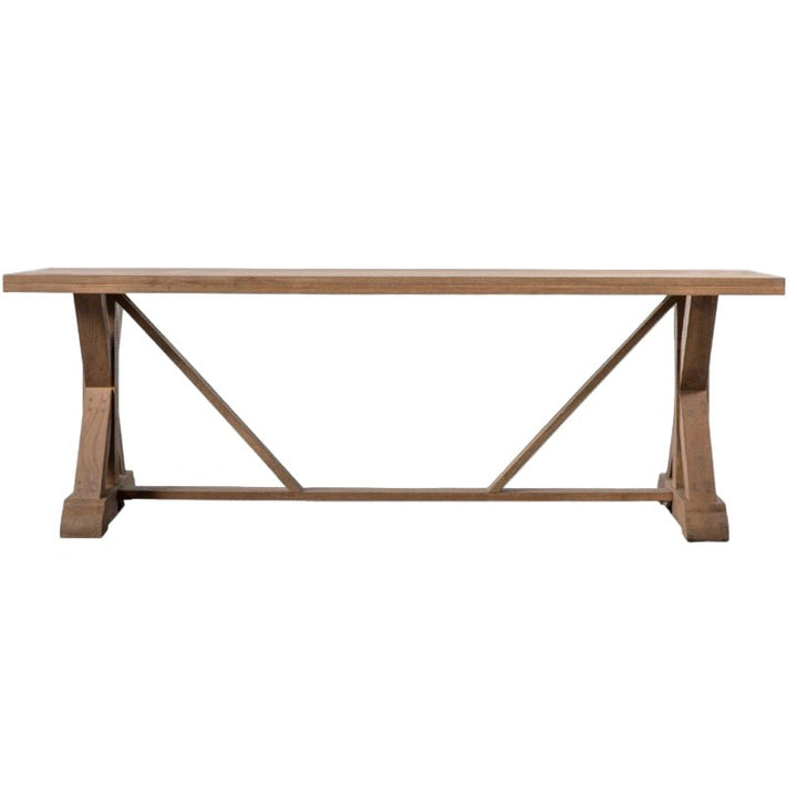 Ashbourne Mango Wood Rectangle Dining Table - Large3 - Duck Barn Interiors