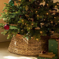 Aston Seagrass Christmas Tree Skirt - Natural
