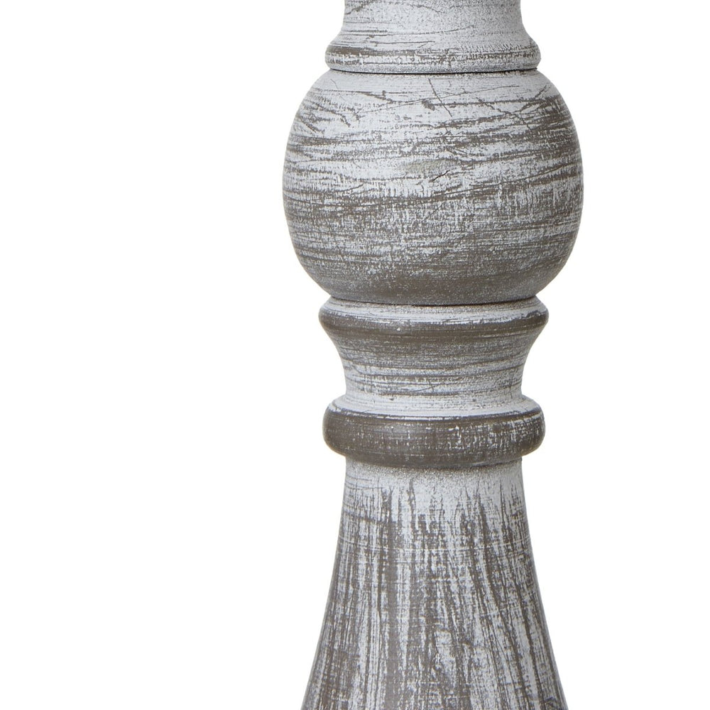 Augusta Column Table Lamp With Linen Shade2 - Duck Barn Interiors