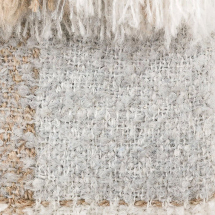 Autumn Check Boucle Throw - Natural5 - Duck Barn Interiors