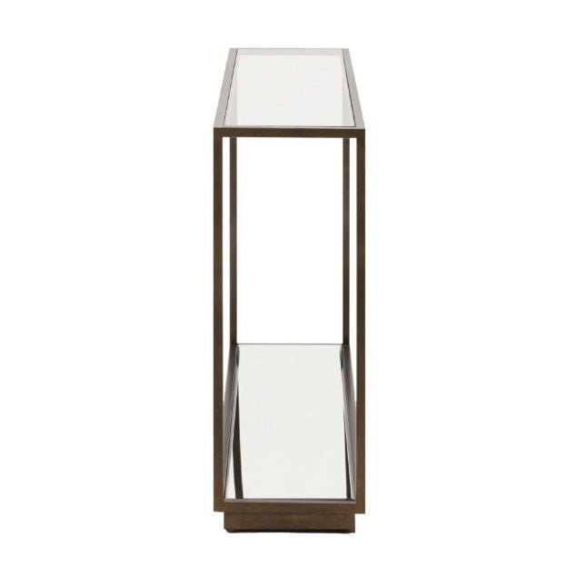 Avento Glass Console Table5 - Duck Barn Interiors