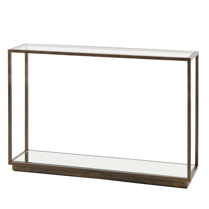 Avento Glass Console Table4 - Duck Barn Interiors