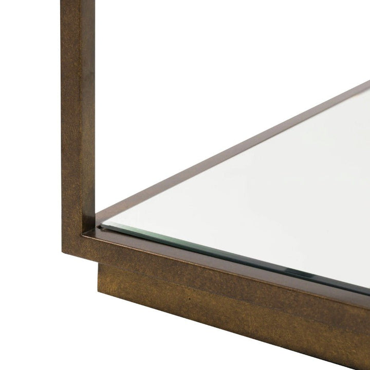 Avento Square Glass Coffee Table6 - Duck Barn Interiors