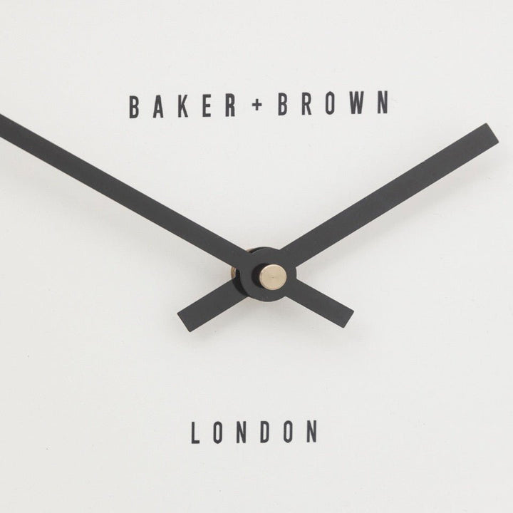 Baker & Brown Norton Wall Clock - Champagne (30cm)6 - Duck Barn Interiors