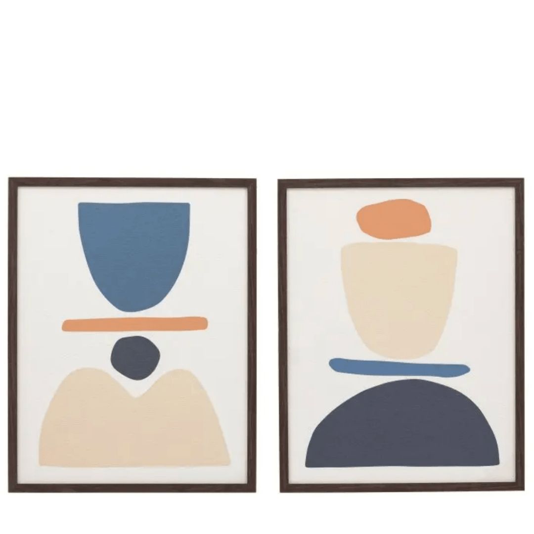 Balance Framed Artwork (Set of 2)6 - Duck Barn Interiors