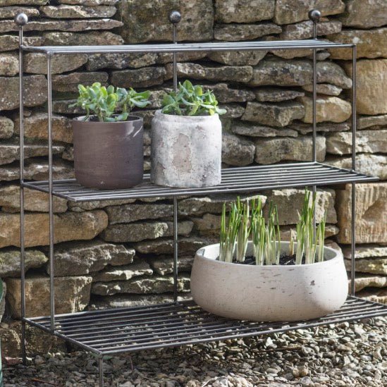 Barrington Plant Stand - Steel3 - Duck Barn Interiors