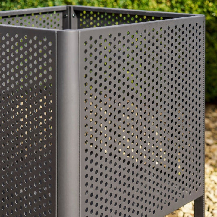 Bayliss Steel Square Fire Pit2 - Duck Barn Interiors