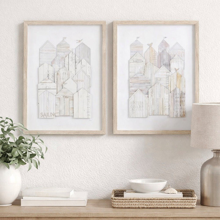 Beach Retreat Framed Art - Set of 2 by Faye Reynolds - Lydon1 - Duck Barn Interiors