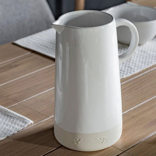 Bee Jug - White
