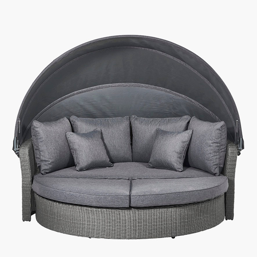 Bermuda Day Bed - Slate Grey3 - Duck Barn Interiors